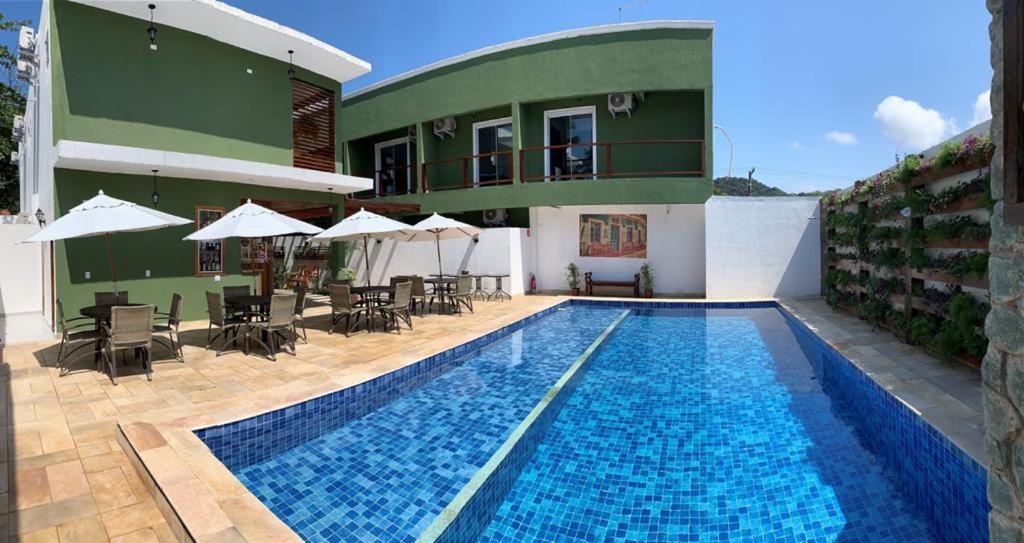 Hotel Cajueiro גוארויה מראה חיצוני תמונה