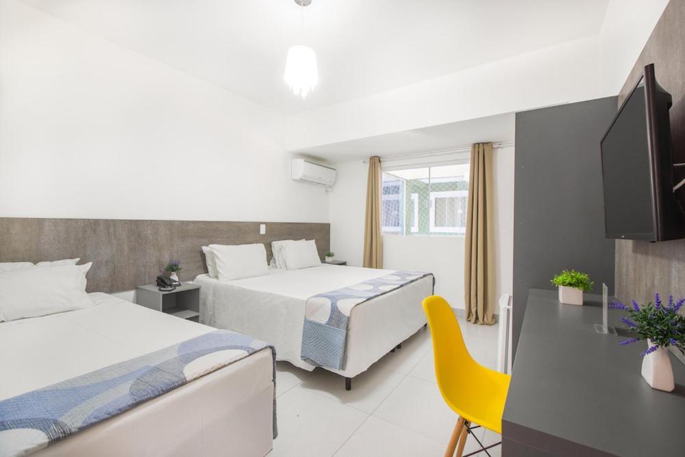 Hotel Cajueiro גוארויה מראה חיצוני תמונה