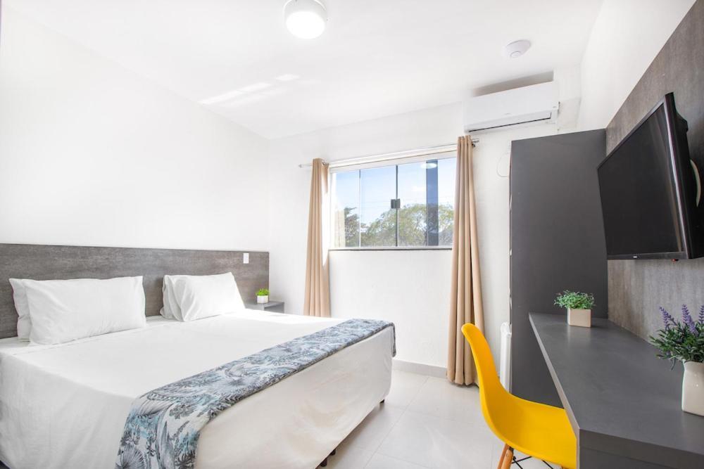 Hotel Cajueiro גוארויה מראה חיצוני תמונה