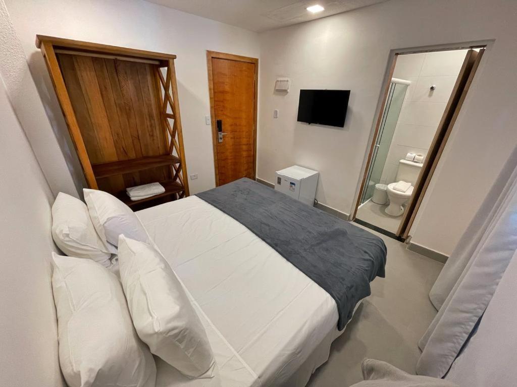 Hotel Cajueiro גוארויה מראה חיצוני תמונה